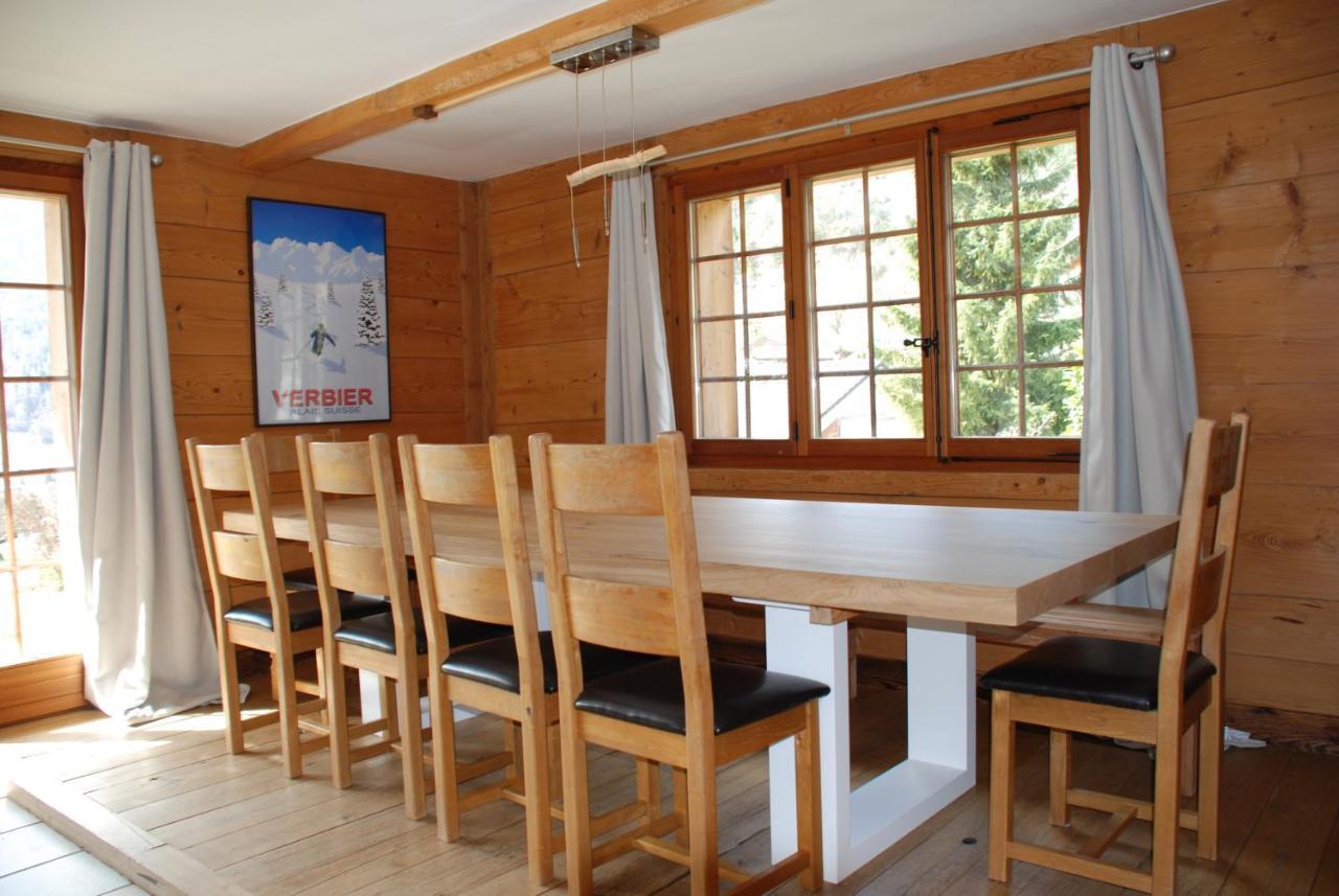 Chalet Edelweiss - Verbier, Mountain Views, Jacuzzi! Volleges المظهر الخارجي الصورة